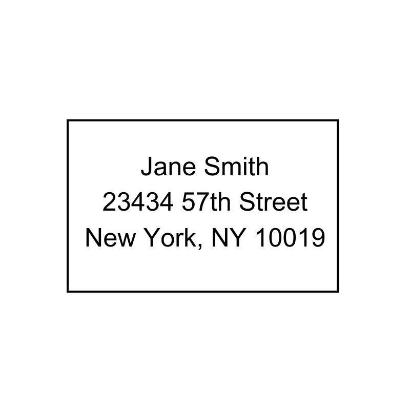 Address stamp